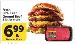 Albertsons Fresh 80% Lean Ground Beef offer