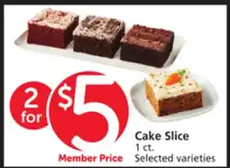 Albertsons Cake Slice offer