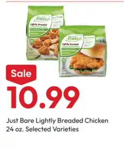 Stater Bros Just Bare Lightly Breaded Chicken offer