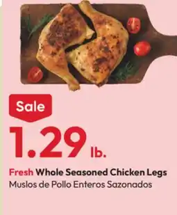 Stater Bros Fresh Whole Seasoned Chicken Legs offer