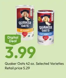 Stater Bros Quaker Oats offer