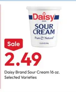 Stater Bros Daisy Brand Sour Cream offer