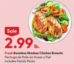 Stater Bros Fresh Boneless Skinless Chicken Breasts offer