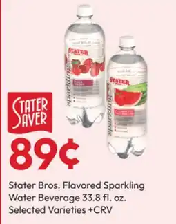 Stater Bros Stater Bros. Flavored Sparkling Water Beverage offer