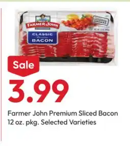 Stater Bros Farmer John Premium Sliced Bacon offer