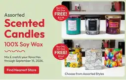 Stater Bros Assorted Scented Candles offer