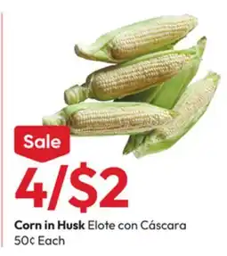Stater Bros Corn in Husk offer