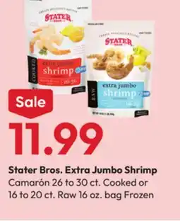 Stater Bros Stater Bros. Extra Jumbo Shrimp offer