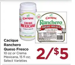 Food 4 Less Cacique Ranchero Queso Fresco offer
