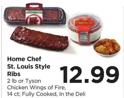 Food 4 Less Home Chef St. Louis Style Ribs offer