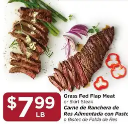 Food 4 Less Grass Fed Flap Meat offer