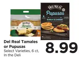 Food 4 Less Del Real Tamales or Pupusas offer
