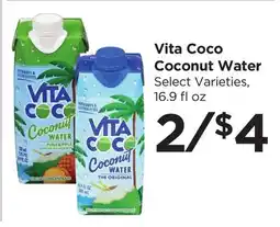 Food 4 Less Vita Coco Coconut Water offer