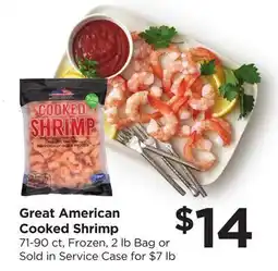 Food 4 Less Great American Cooked Shrimp offer