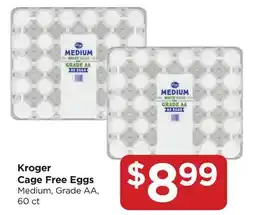 Food 4 Less Kroger Cage Free Eggs offer