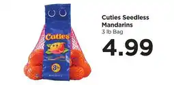Food 4 Less Cuties Seedless Mandarins offer