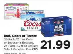 Food 4 Less Bud, Coors or Tecate offer