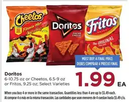 Food 4 Less Doritos offer