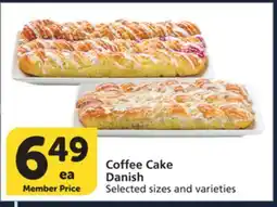 Vons Coffee Cake Danish offer