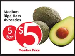 Vons Medium Ripe Hass Avocados offer