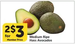 Vons Medium Ripe Hass Avocados offer