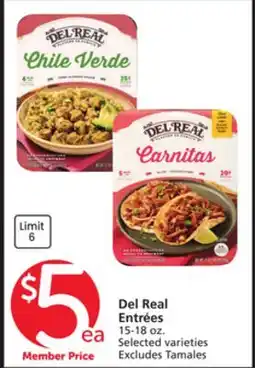 Vons Del Real Entrées offer