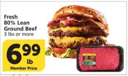 Vons Fresh 80% Lean Ground Beef offer