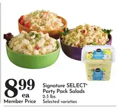 Pavilions Signature SELECT Party Pack Salads offer