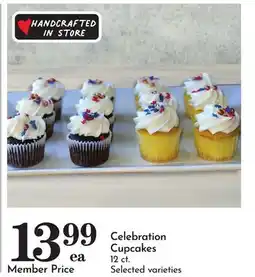 Pavilions Celebration Cupcakes offer