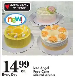 Pavilions Iced Angel Food Cake offer