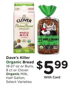 Ralphs Dave's Killer Organic Bread offer