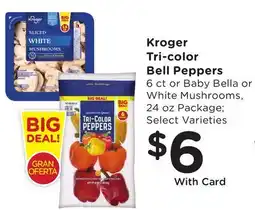 Ralphs Kroger Tri-color Bell Peppers offer