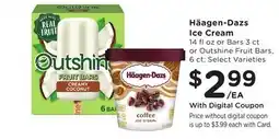 Ralphs Haagen-Dazs Ice Cream offer