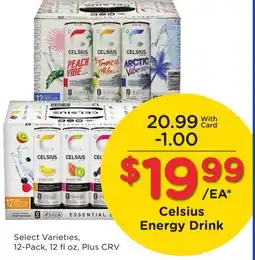 Ralphs Celsius Energy Drink offer