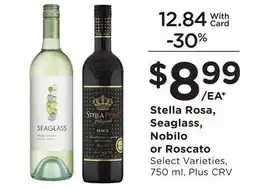 Ralphs Stella Rosa, Seaglass, Nobilo or Roscato offer