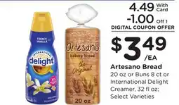 Ralphs Artesano Bread offer