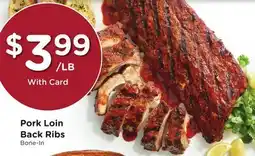Ralphs Pork Loin Back Ribs offer