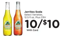 Ralphs Jarritos Soda offer