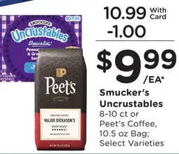 Ralphs Smucker's Uncrustables offer