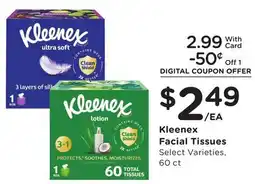 Ralphs Kleenex Facial Tissues offer