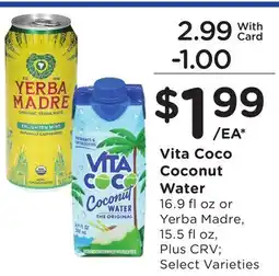 Ralphs Vita Coco Coconut Water offer