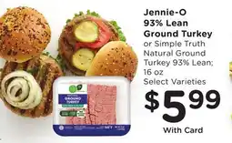 Ralphs Jennie-O 93% Lean Ground Turkey offer