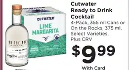 Ralphs Cutwater Ready to Drink Cocktail offer