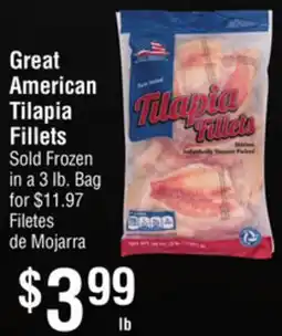 Smart & Final Great American Tilapia Fillets offer