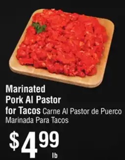 Smart & Final Marinated Pork Al Pastor for Tacos offer