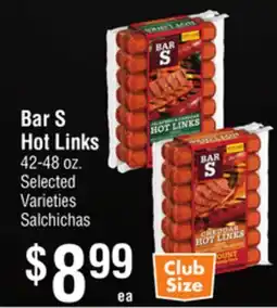 Smart & Final Bar S Hot Links offer