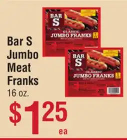 Smart & Final Bar S Jumbo Meat Franks offer
