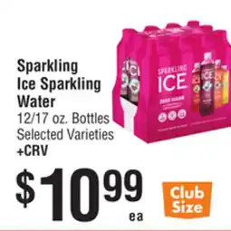 Smart & Final Sparkling Ice Sparkling Water offer