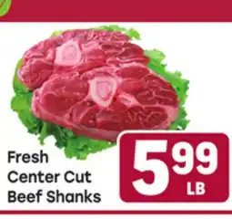 Tony’s Fresh Market Fresh Center Cut Beef Shanks offer