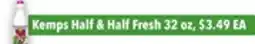 Tony’s Fresh Market Kemps Half & Half Fresh 32 oz offer